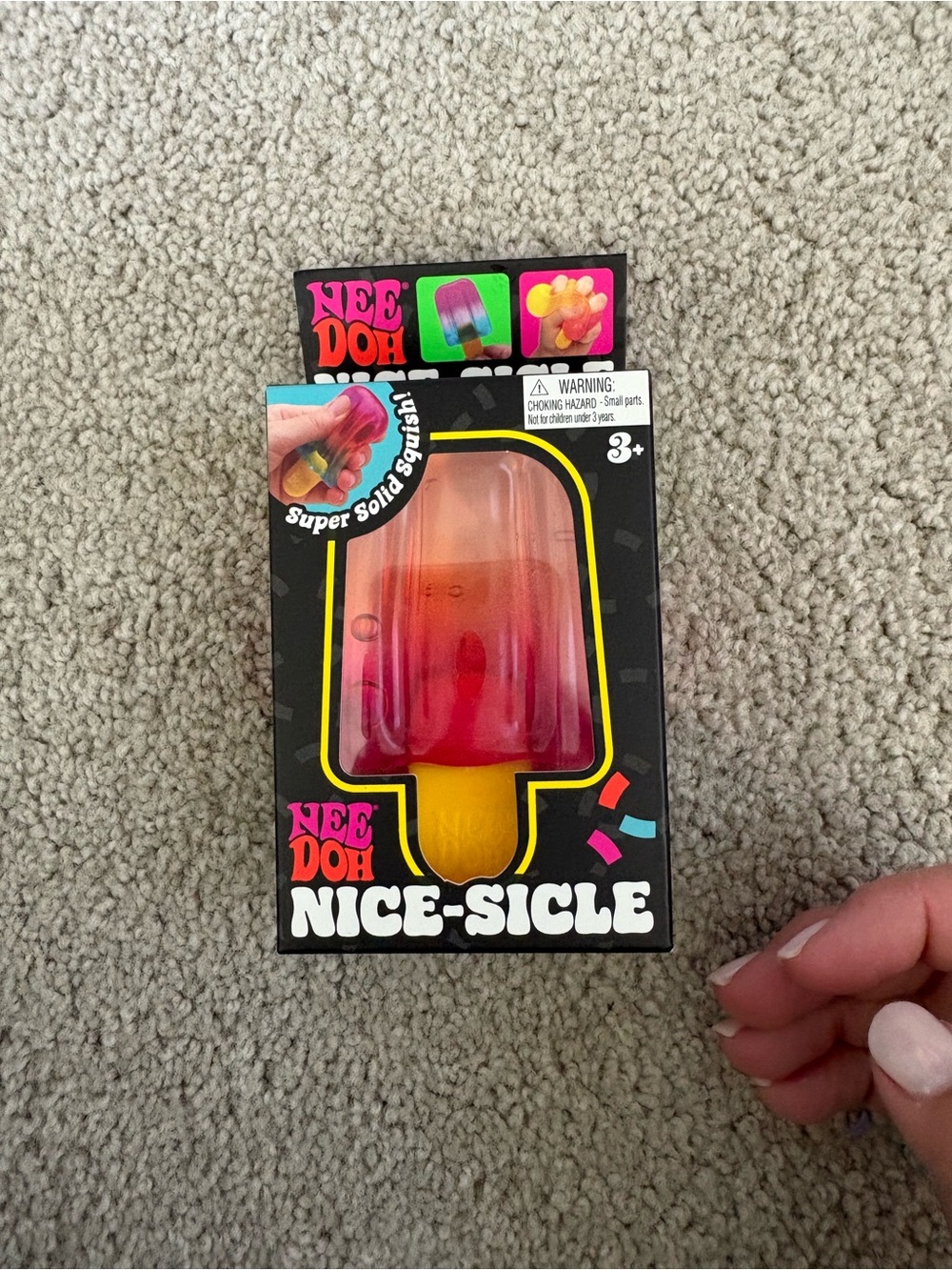 NeeDoh Nice-Sicle Squishy Popsicle Toy